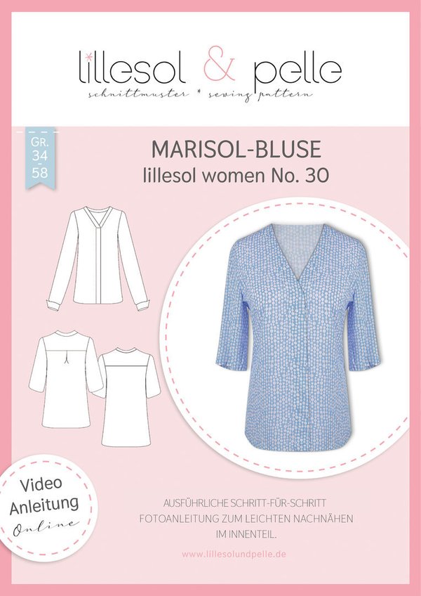 lillesol women No.30 Marisol-Bluse