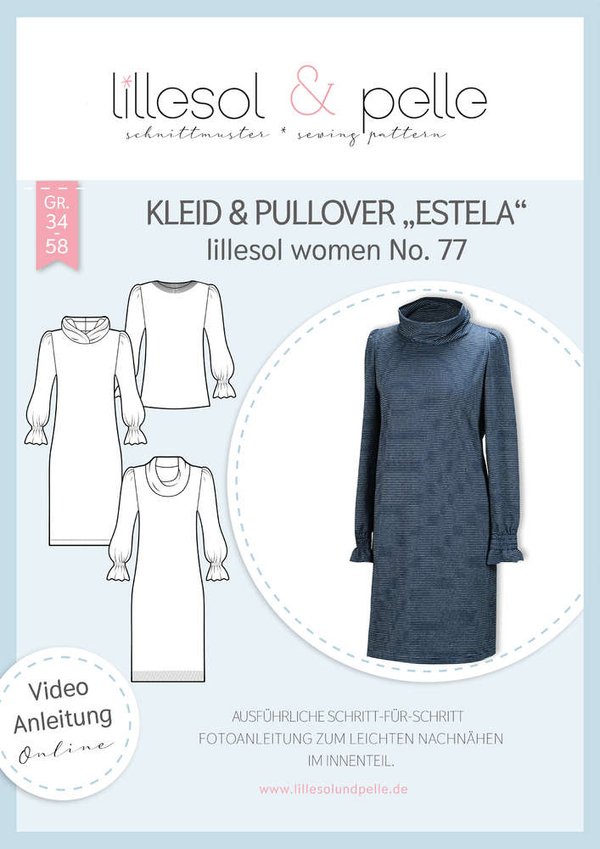 lillesol women No.77 Kleid & Pullover „Estela”